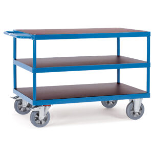 Chariotà plateaux pour charges de 1200 kg 12423