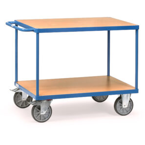 Chariot à étagères sans rebord 600kg 2401