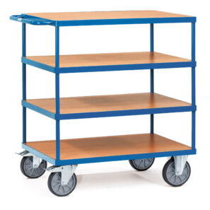 Chariot à étagères sans rebord 600kg 2441
