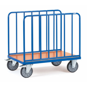 Chariot avec ridelles latérales tubes metal 2571