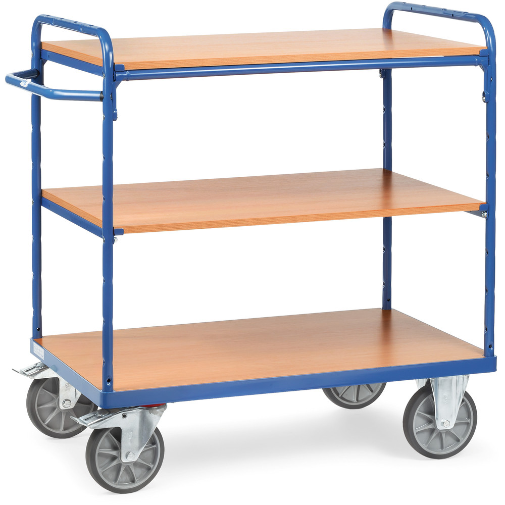 Chariot plateaux superposés sans rebord 8102