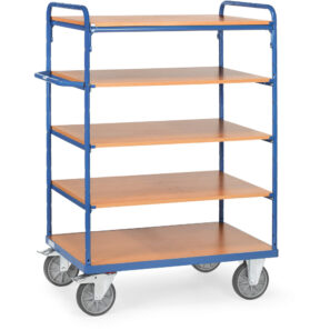 Chariot plateaux superposés sans rebord 8242