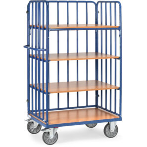 Chariot plateaux superposés sans rebord 8313-1