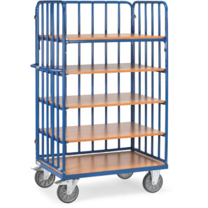 Chariot plateaux superposés sans rebord 8352-1