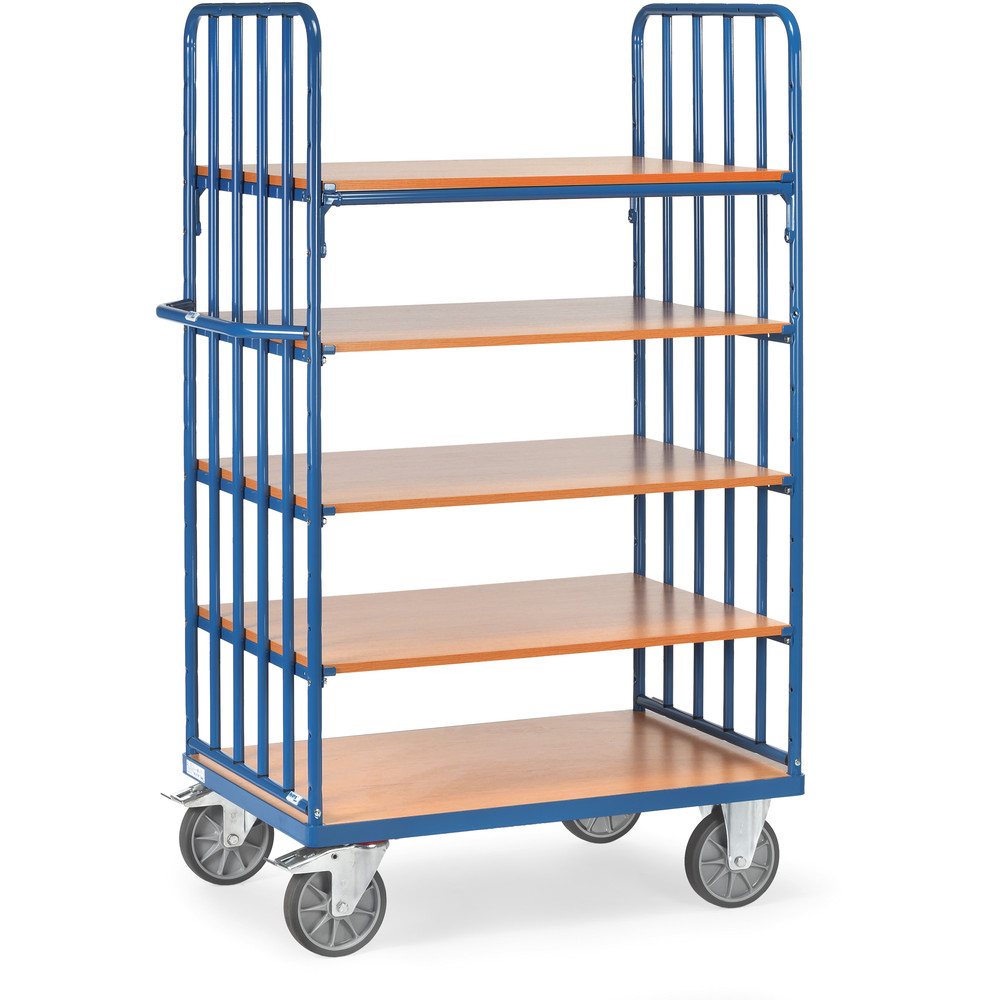 Chariot plateaux superposés sans rebord 8353