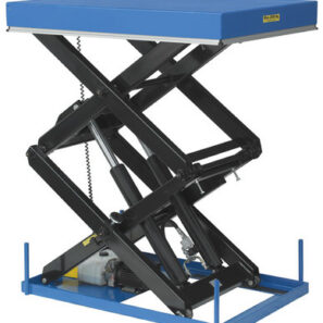 Table ACIER double ciseaux superposés SX-4-D-500X250-100/590
