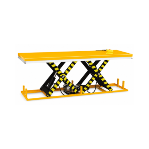 Table ACIER double ciseaux juxtaposés - HW2000D - 2000 kg - 2500x820