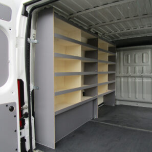 Meubles gauches peuplier gris - Boxer, Jumper, Ducato, Movano (L1)
