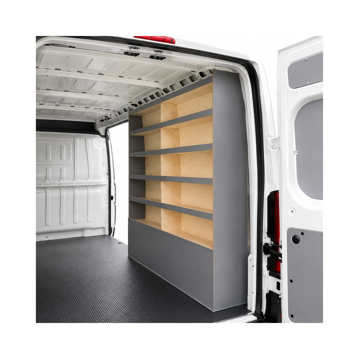 Meuble droit peuplier gris - Boxer, Jumper, Ducato, Movano (L1)