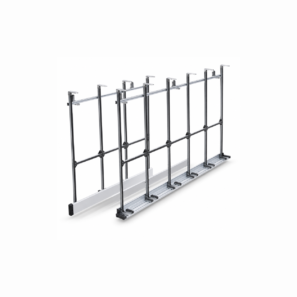 Porte verre exterieur utilitaire lourd + L3H2 2500*3500