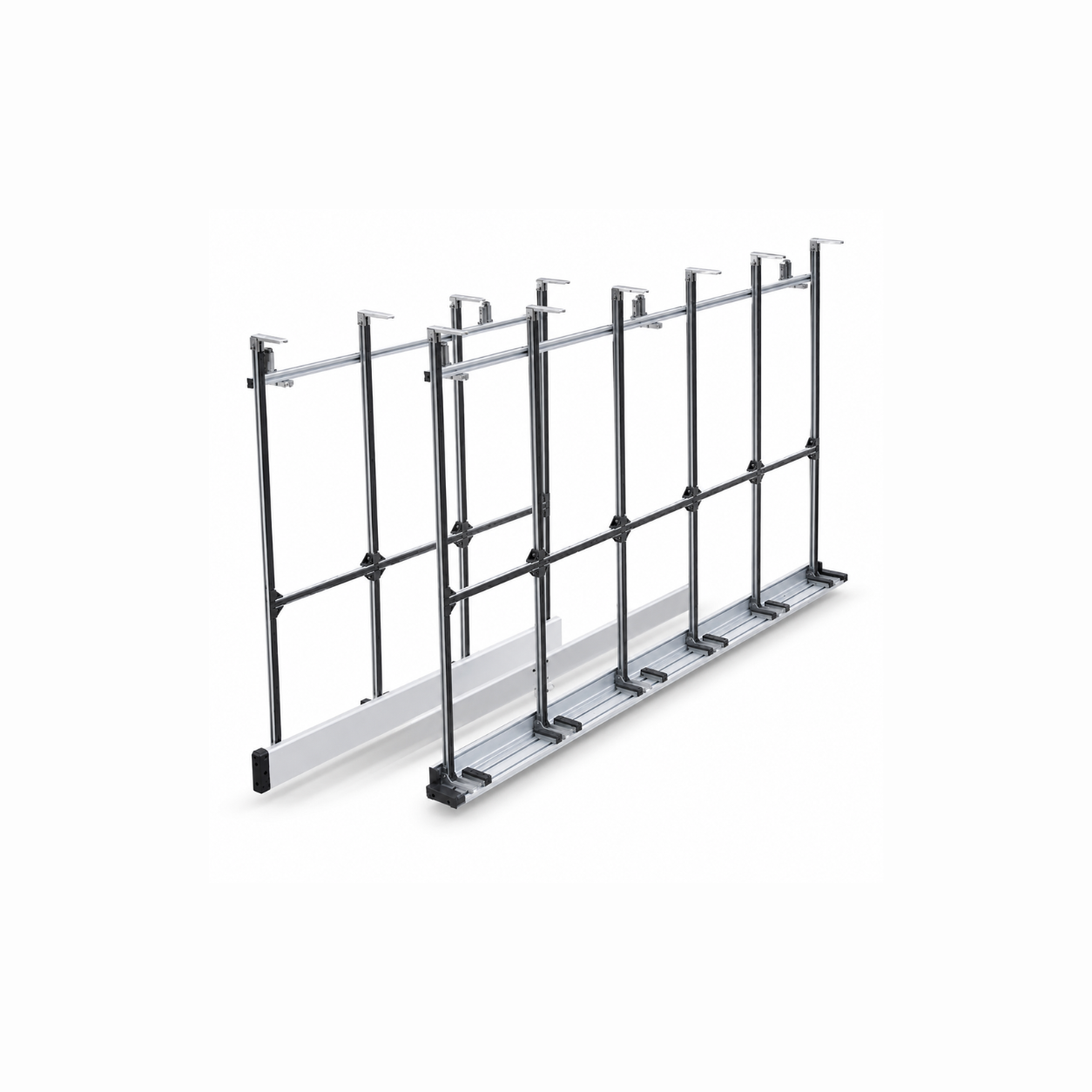 Porte verre exterieur utilitaire lourd L2H2 2500*3000